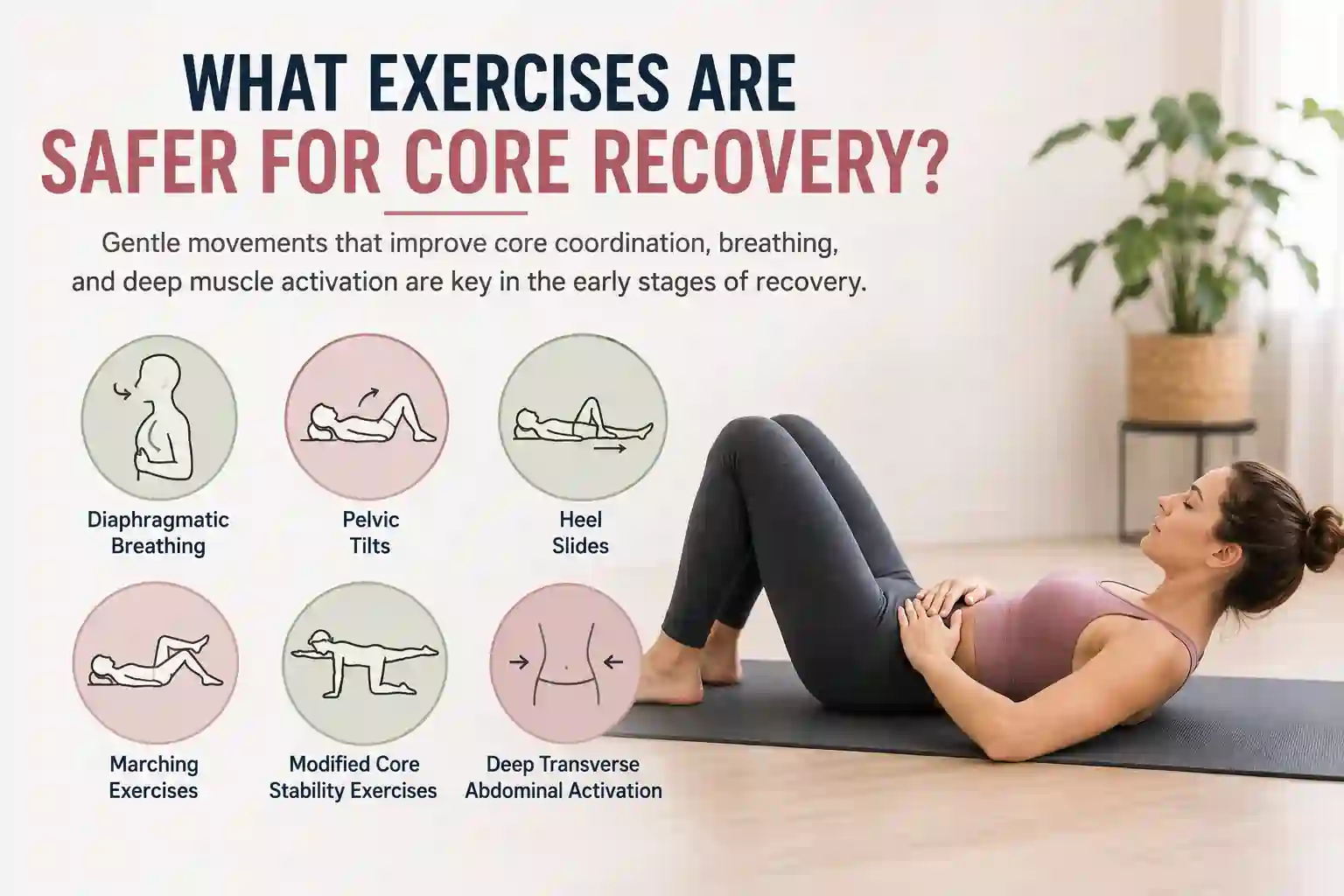 Which exercises may help diastasis recti Isle of Dogs?